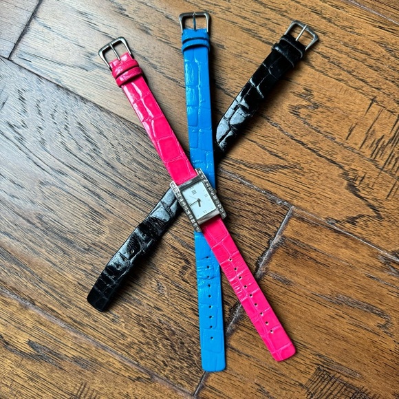 GIVENCHY Multi-strap Rhinestones Watch with Brand New Battery - Picture 7 of 7